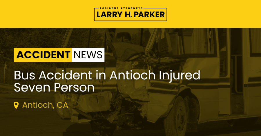 Bus Accident in Antioch: Seven Injured 