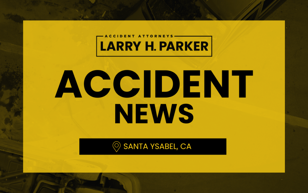 car accident in Santa Ysabel