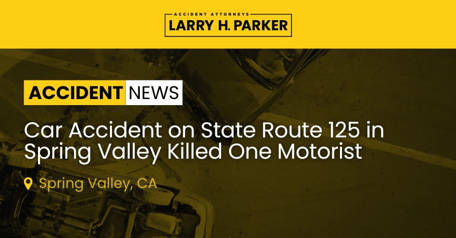 Car Accident on State Route 125: Motorist Fatal 