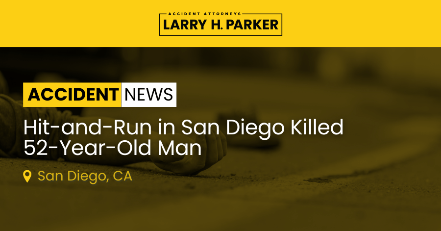 Hit-and-Run in San Diego: 52-Year-Old Man Fatal 