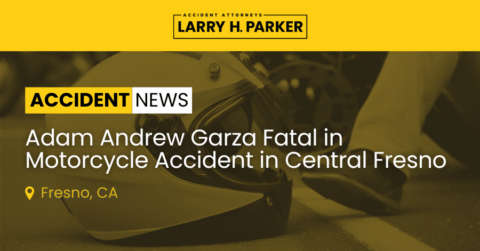 Adam Andrew Garza Fatal in Motorcycle Accident in Central Fresno