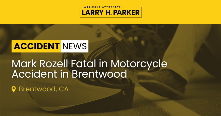 Mark Rozell Fatal in Motorcycle Accident in Brentwood