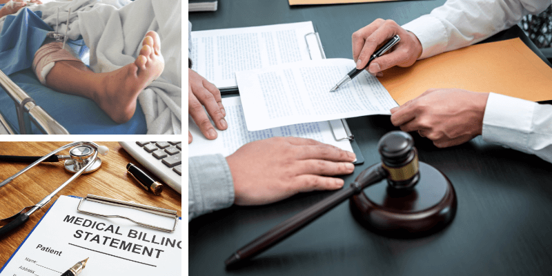 Attorney giving a free consultation for trucking accidents