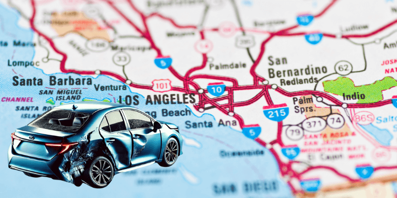 Personal injury cases handled all over the state of California