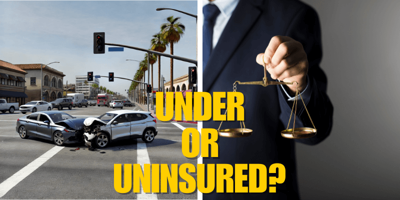 car accident case involving an uninsured driver